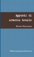 Appunti di armonia tonale 0244790736 Book Cover