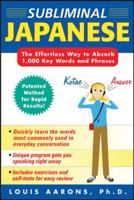 Subliminal Japanese (3CDs + Guide) (Patented Method for Rapid Learning!) 0071443657 Book Cover