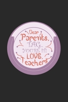 Dear Parents: Dot Grid Dear Parents / Journal Gift - Large ( 6 x 9 inches ) - 120 Pages Softcover 1677394927 Book Cover