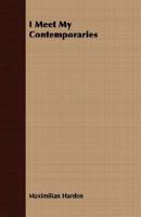 I Meet My Contemporaries 1378986199 Book Cover