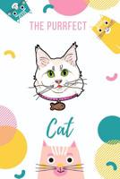 The Purrfect Cat: Turkish Angora Cat 1078377499 Book Cover