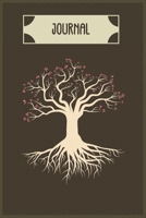 Journal: Nature Tree of Life cover Notizbuch liniert, 6x9 15,24 x 22,86 cm inch 120 pages, white paper Take notes, gather idea notebook 1673738818 Book Cover