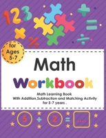 Math Workbook: Workbook B08QDN24L1 Book Cover