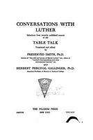 Table Talk/Conversations With Luther (A Shepherd illustrated classic) 1017482187 Book Cover