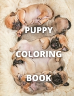 Puppy Coloring Book B099C5G4VN Book Cover