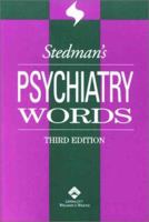 Stedman's Psychiatry Words (Stedman's Word Book Series) 0781761913 Book Cover