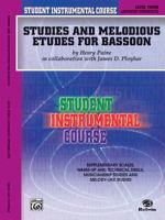 Student Instrumental Course Studies and Melodious Etudes for Bassoon: Level III 0757907040 Book Cover