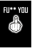 Fu** you Notebook: don't give a sh** 1650497172 Book Cover
