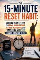 The 15-Minute Reset Habit: A Simple Daily System to Break Bad Patterns, Rebuild Motivation, and Transform Your Life in Just Minutes a Day B0H1QWXS2K Book Cover
