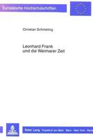 Leonhard Frank Und Die Weimarer Zeit 3631407912 Book Cover