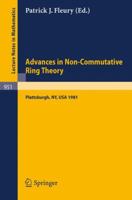 Advances in Non-Commutative Ring Theory: Proceedings of the Twelfth George H. Hudson Symposium, Held at Plattsburgh, U.S.A., April 23-25, 1981 3540115978 Book Cover