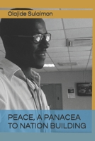 Peace, a Panacea to Nation Building: Peace, Nation Building an Value Orientation B0BQ9LM6G4 Book Cover