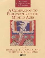A Companion to Philosophy of the Middle Ages (Blackwell Companions to Philosophy) 0631216731 Book Cover