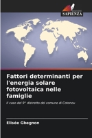 Fattori determinanti per l'energia solare fotovoltaica nelle famiglie (Italian Edition) 6209861199 Book Cover