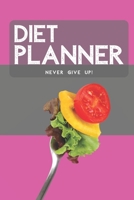 Diet Planner: Food Journal and Activity Tracker, Weight Loss Diet, Three Months Diet Journal (111 Pages, 6 x 9 inches) 1679171968 Book Cover