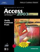 Microsoft Office Access 2003: Introductory Concepts and Techniques, CourseCard Edition (Shelly Cashman Series) 141884361X Book Cover