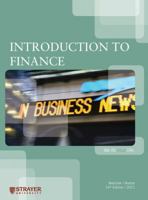 Introduction to Finance 1118178408 Book Cover