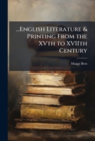 ...English literature & printing from the XVth to XVIIth century.. 1178535681 Book Cover