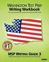 Washington Test Prep Writing Workbook Msp Writing Grade 3 1475255225 Book Cover