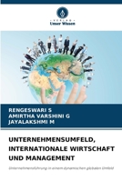 Unternehmensumfeld, Internationale Wirtschaft Und Management (German Edition) 6209671187 Book Cover