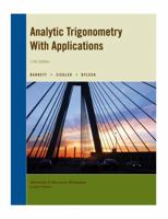 Analytic Trigonometry With Applications Custom 11th Edition for University of Wisconsin Milwaukee 1118407423 Book Cover