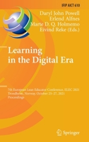 Learning in the Digital Era: 7th European Lean Educator Conference, ELEC 2021, Trondheim, Norway, October 25–27, 2021, Proceedings 3030929337 Book Cover