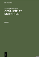 Ludwig Bamberger: Gesammelte Schriften. Band 1 3112345355 Book Cover