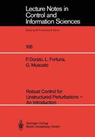 Robust Control for Unstructured Perturbations (Lecture Notes in Control and Information Sciences) 354054920X Book Cover