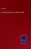 Der italienische Krieg von 1848 und 1849 3375077777 Book Cover