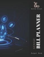 Monthly Bill Planner : Weekly Finance Organizer, Financial Tracker, Budget Book Worksheet 8. 5 X 11 (17. 59 X 11. 25 Inch) Penny Cover 1712191926 Book Cover