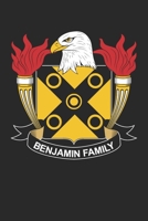 Benjamin: Benjamin Coat of Arms and Family Crest Notebook Journal (6 x 9 - 100 pages) 1710273402 Book Cover
