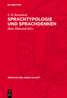 Sprachtypologie Und Sprachdenken 3112711726 Book Cover