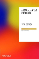 Australian Tax Casebook 0190329440 Book Cover