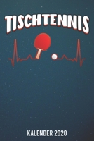 Kalender 2020: Tischtennis Herzschlag A5 Kalender Planer für ein erfolgreiches Jahr - 110 Seiten (German Edition) 1672983584 Book Cover