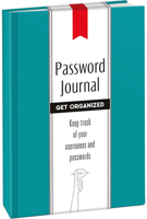 Password Journal: Caribbean Blue 0486825582 Book Cover