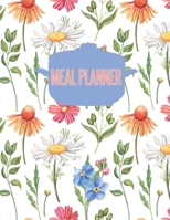 Meal Planner: A 52 Week Meal Planner Notebook with Grocery List 1648420028 Book Cover