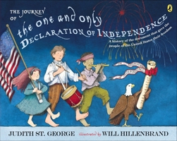 The Journey of the One and Only Declaration of Independence 0545292816 Book Cover