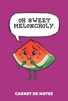 Carnet de Notes: � douce m�lancolie A5 blanc - 120 pages pour les gens � la mode (rose fuchsia) 1688140182 Book Cover