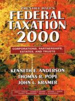 Prentice Hall's Federal Taxation, 2000: Corporations, Partnerships, Estates and Trusts 0130202835 Book Cover