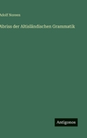 Abriss der Altisländischen Grammatik (German Edition) 3563175942 Book Cover