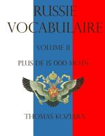 Vocabulario Russo: Volume II 1496113276 Book Cover