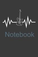 Notebook: Perfect Notebook For Guitarist. Cute Cream Paper 6*9 Inch With 100 Pages Notebook For Writing Daily Routine, Journal and Hand Note 1700662635 Book Cover