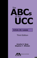 The ABCs Of The UCC: Article 2 A: Leases 1570733767 Book Cover