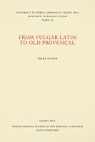 From Vulgar Latin to Old Proven�al 0807891207 Book Cover