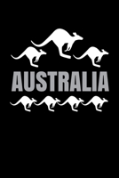 Australia: Journal / Notebook / Diary Gift - 6x9 - 120 pages - White Lined Paper - Matte Cover 1712742892 Book Cover