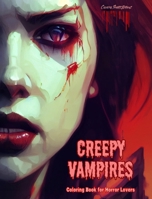 Creepy Vampires Coloring Book for Horror Lovers Creative Vampire Scenes for Teens and Adults: A Collection of Terrifying Designs to Boost Creativity B0CVYHBW1Y Book Cover