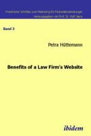 Benefits of a law firm's website. 3898215547 Book Cover