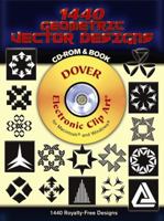 1440 Geometric Vector Designs CD-ROM and Book 0486998843 Book Cover