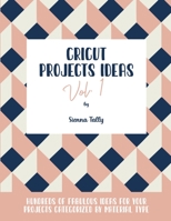 Cricut Project Ideas Vol.1: Hundreds of Fabulous Ideas for Your Projects Categorized by Material Type 1801925267 Book Cover