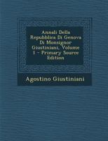 Annali della repubblica di Genova Volume 1 1294520113 Book Cover
